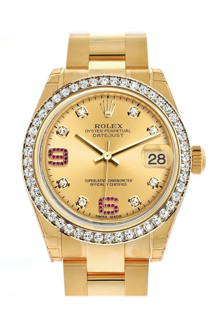 Datejust 31 diamond bezel shop