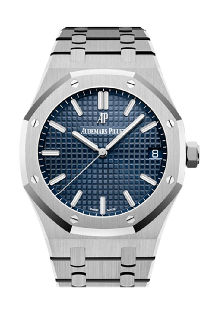 Audemars Piguet Royal Oak 41 Blue Dial Men's Watch 15500ST.OO.1220ST.01 DCM