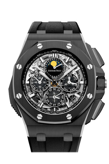 Audemars Piguet Royal Oak Offshore 44 Sapphire dial Black rubber strap Watch 26582CE.OO.A002CA.01