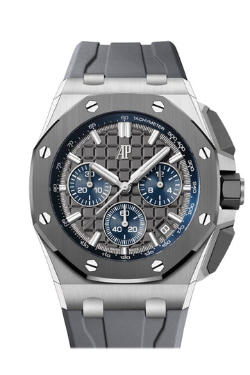 Audemars Piguet Royal Oak Offshore 43 Grey dial Grey rubber strap Watch 26420IO.OO.A009CA.01