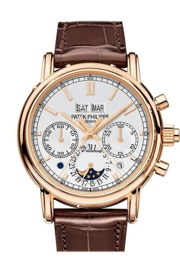 Patek Philippe Grand Complications Chronograph white Dial 38mm Men's Watch 5204R-001