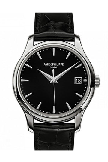 Patek Philippe Calatrava Black Dial Automatic Men's Watch 5227G-010