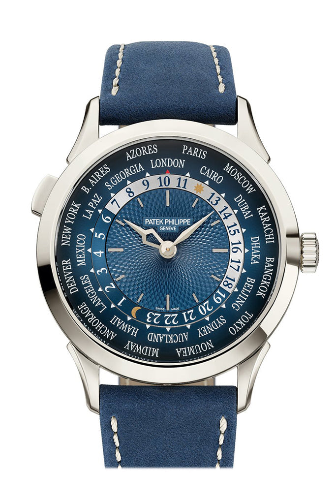 Patek Philippe Complications Worldtime Platinum Watch 5230P 5230P-001