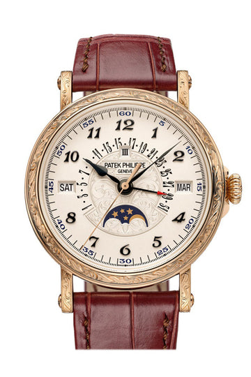 Patek Philippe Grand Complications Retrograde Perpetual Calendar Rose Gold Watch 5160/500R