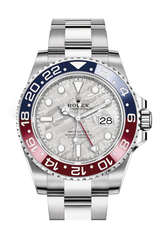 Rolex GMT-Master II White Gold Meteorite Dial Men's Watch 126719BLRO 1