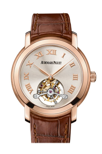 Audemars Piguet Jules Audemars Tourbillon Silver Dial Rose Gold 26561OR.OO.D088CR.01