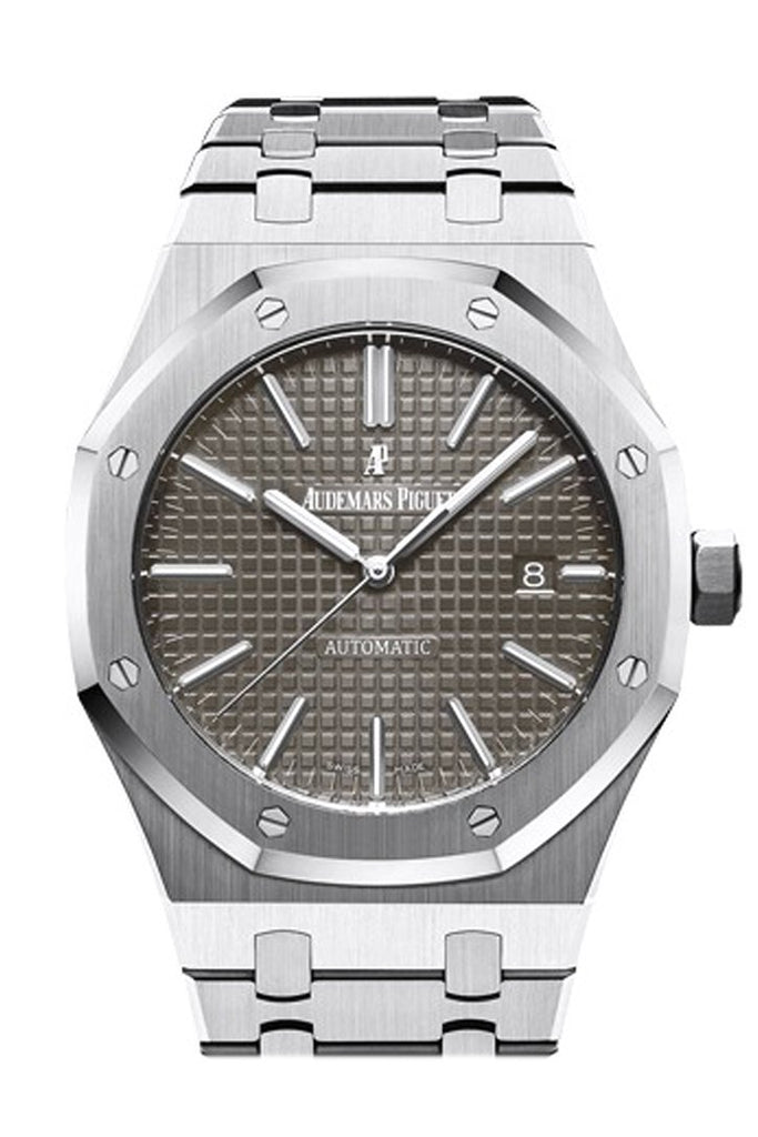 Audemars Piguet Royal Oak 41mm Grey ruthenium-toned Dial Stainless Steel Bracelet Men's Watch 15400ST.OO.1220ST.04 DCM