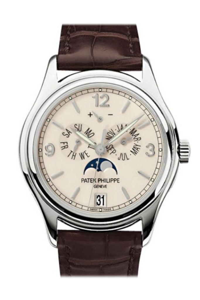 Patek Philippe Complicated Annual Calendar 18kt White Gold Automatic Men's Watch 5146G-001