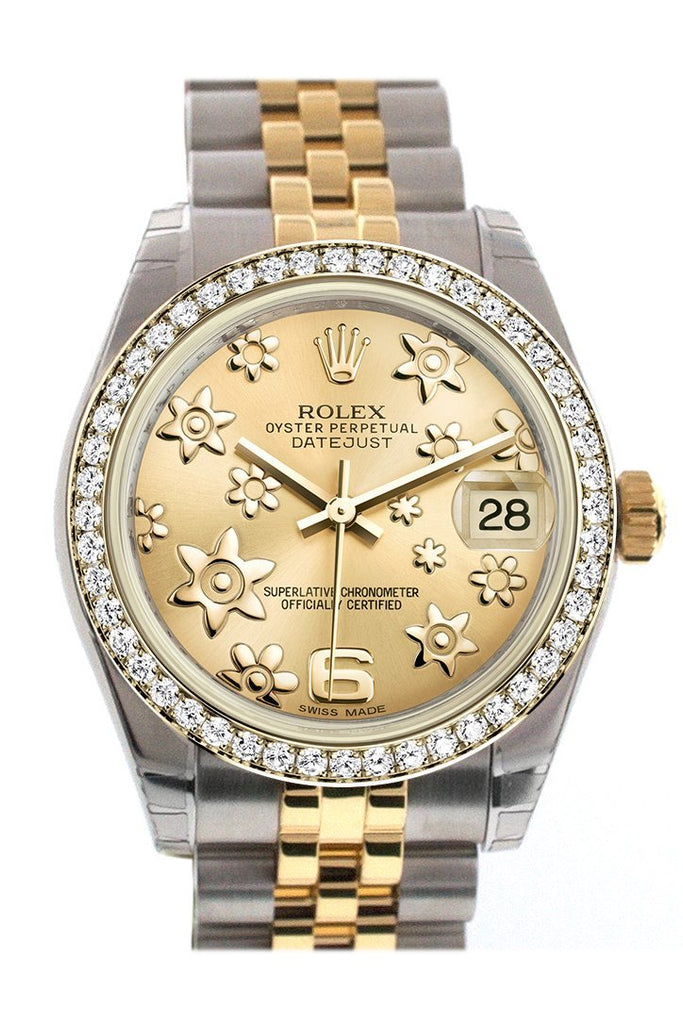 Rolex floral motif top